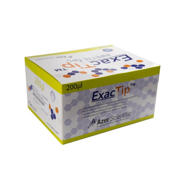 ExacTip Pipet tip, 200µL, box